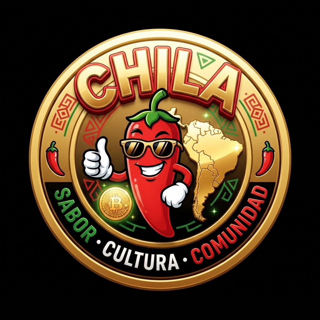 Logo de CHILA, un chile con lentes de sol